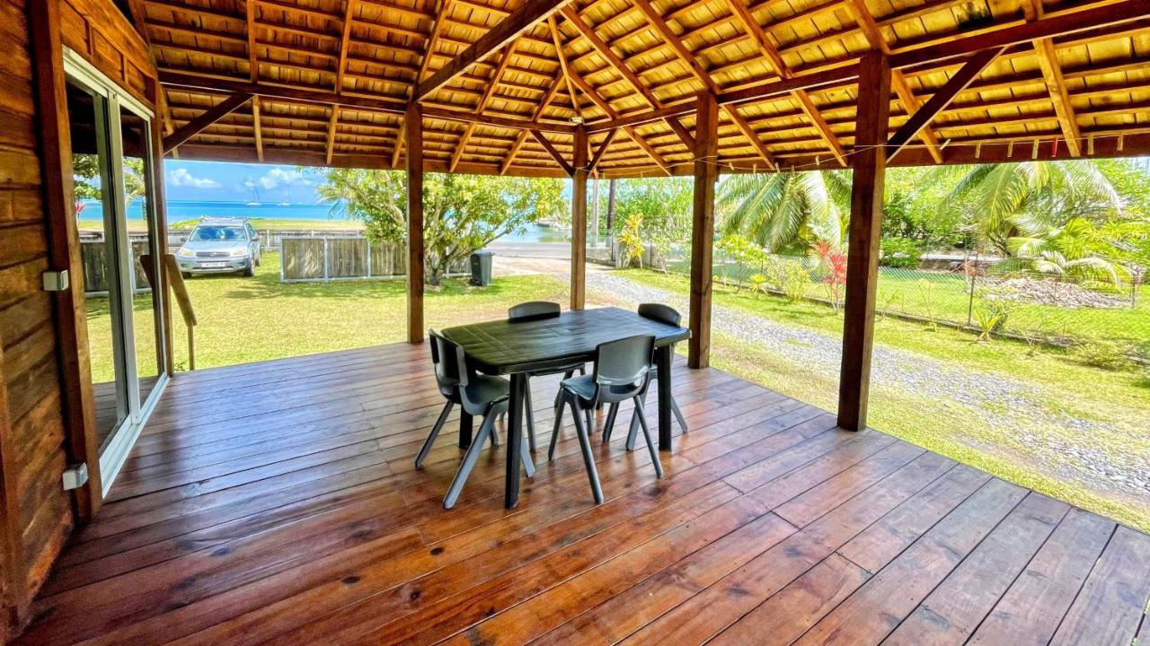 Villa Raiatea - Bungalow Nautilus Lagoon à Uturoa Extérieur photo